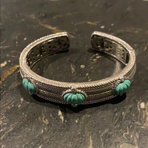 Beautiful Judith Riptka Turquoise Cuff!